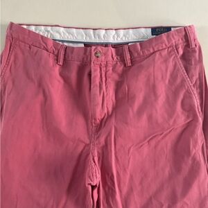 MENS RALPH LAUREN POLO CHINOS DARK PINK RED SIZE 38x30 NWOT